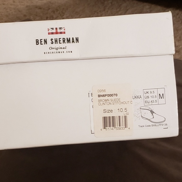 Ben Sherman Mens Clinton Chukka Boots - Picture 2 of 2
